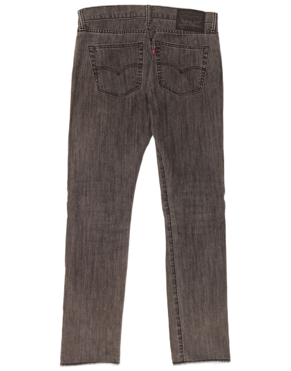 Jeans Levi's Uomo 510 Skinny W31 L32 Cotone Grigio