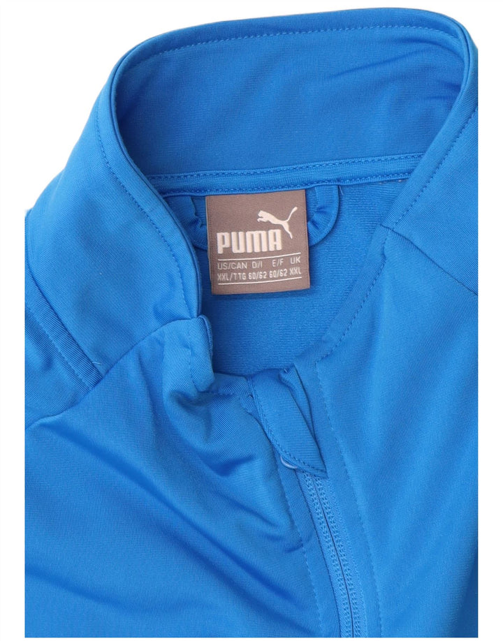 Giacca sportiva da uomo Puma 2XL blu poliestere