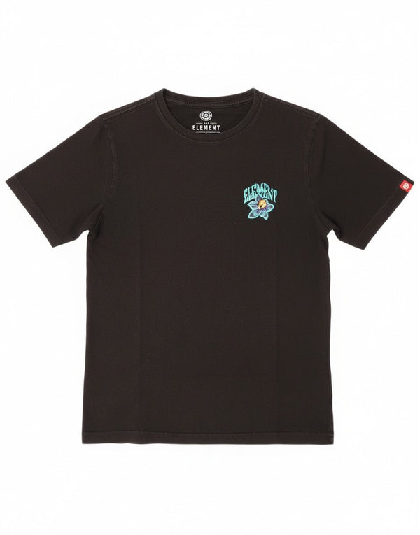 T-shirt grafica Element da ragazza vestibilità regolare 13-14 anni in cotone nero