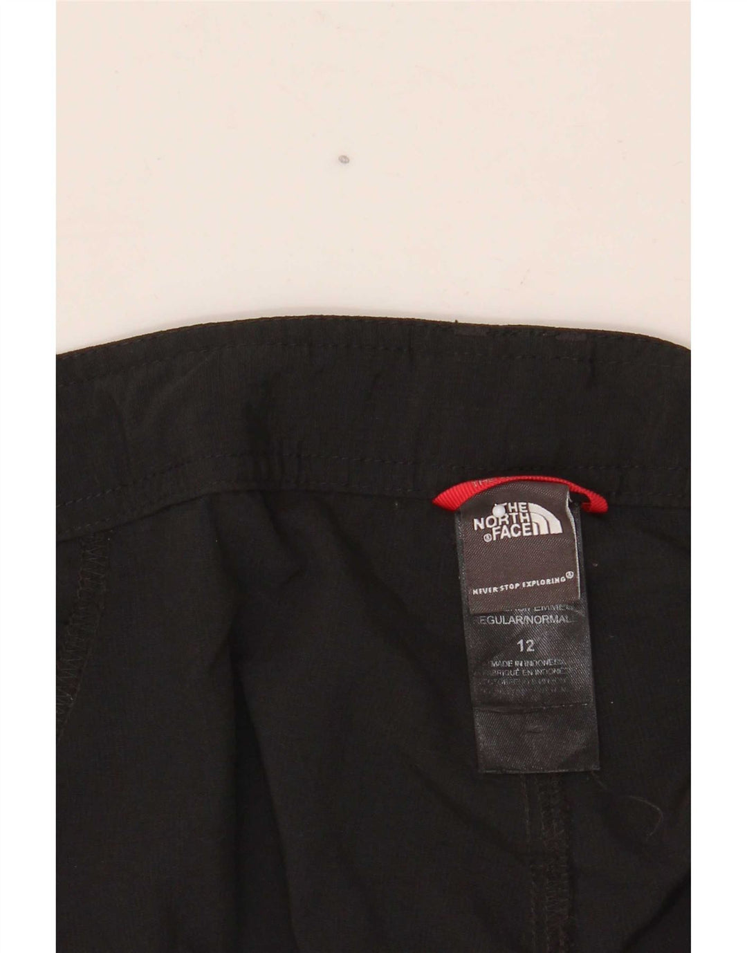 Pantaloncini cargo da donna The North Face US 12 Large W34 nylon nero