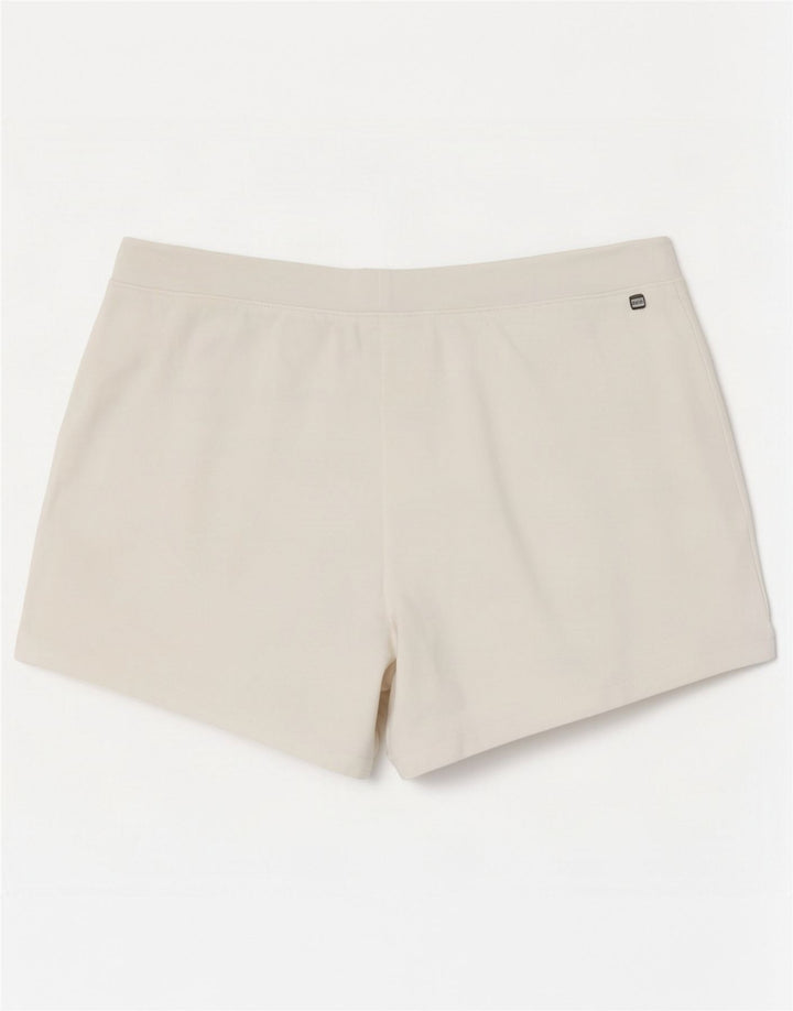 Pantaloncini sportivi da donna Puma UK 14 grandi cotone bianco