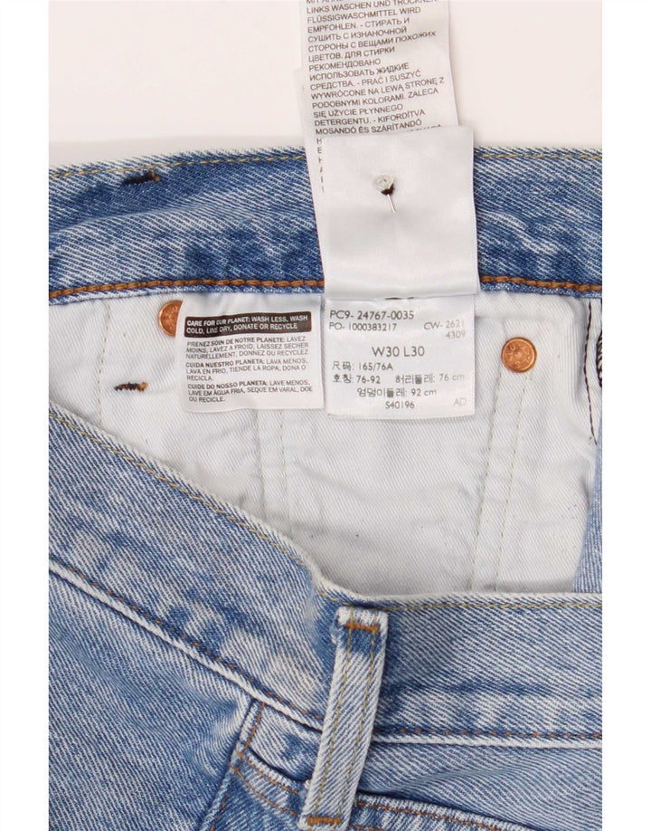 Levi's Uomo 551 Jeans dritti W30 L30 Cotone Blu
