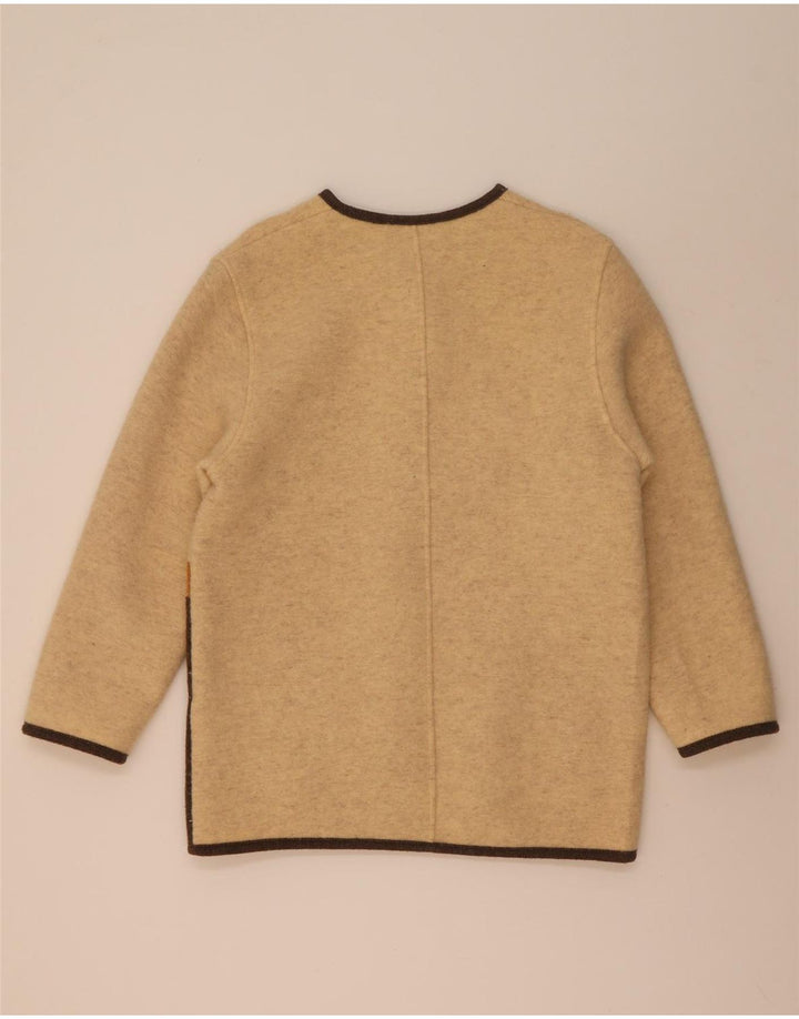 Maglione cardigan oversize da donna Sigi Scheiber EU 36 piccolo Beige
