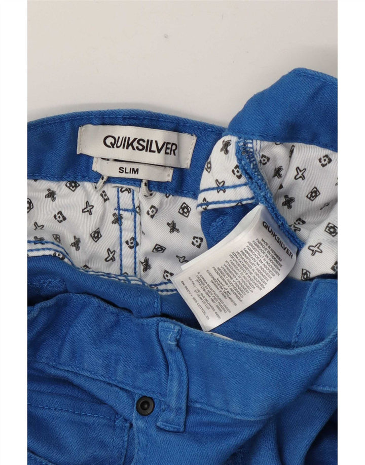 Jeans slim da donna Quiksilver W28 L29 cotone blu