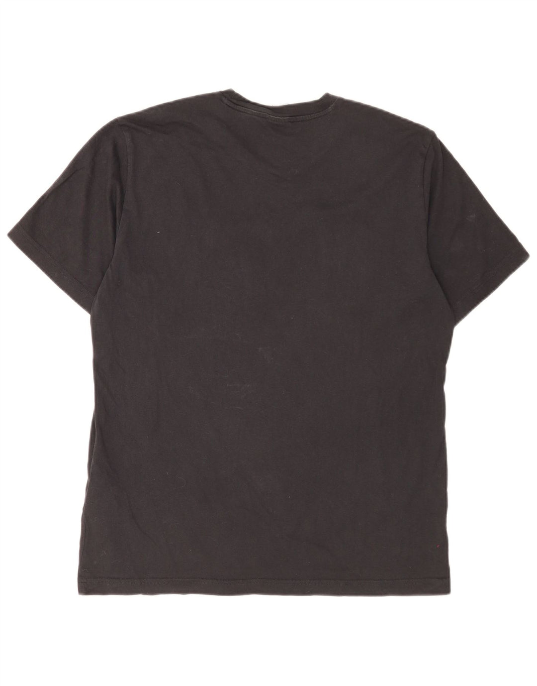 T-shirt grafica da uomo Champion Top grande in cotone nero