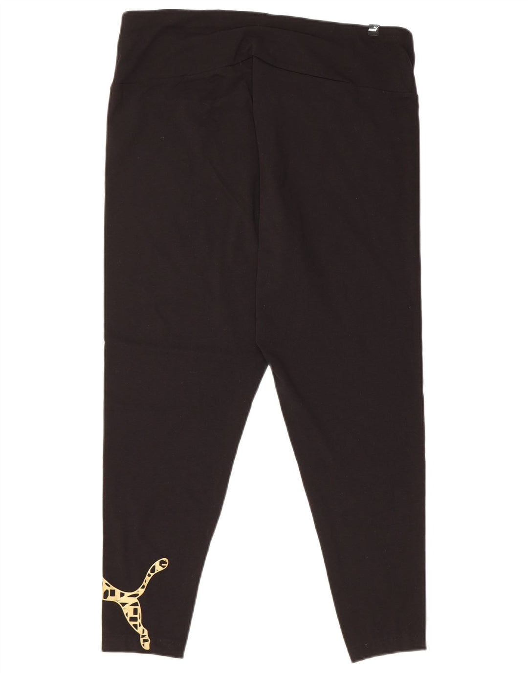 Leggings grafici PUMA da donna UK 18 XL cotone nero
