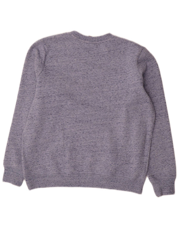 Felpa oversize da donna Superdry Jumper UK 12 Medium Blue Flecked