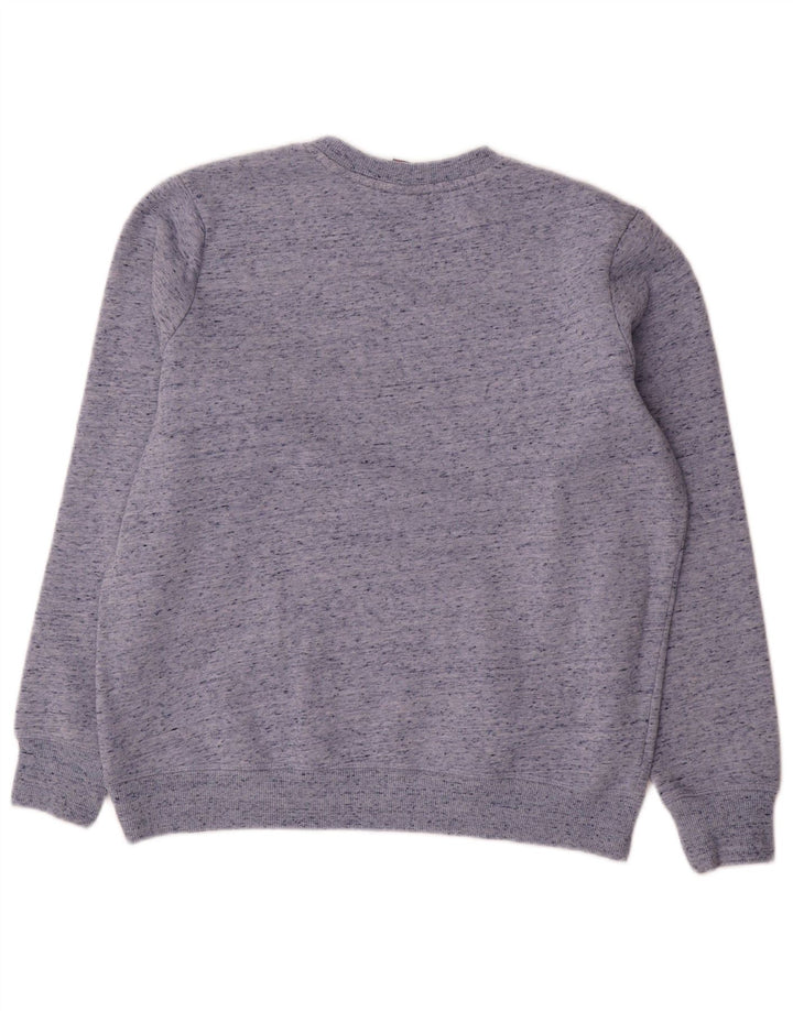 Felpa oversize da donna Superdry Jumper UK 12 Medium Blue Flecked
