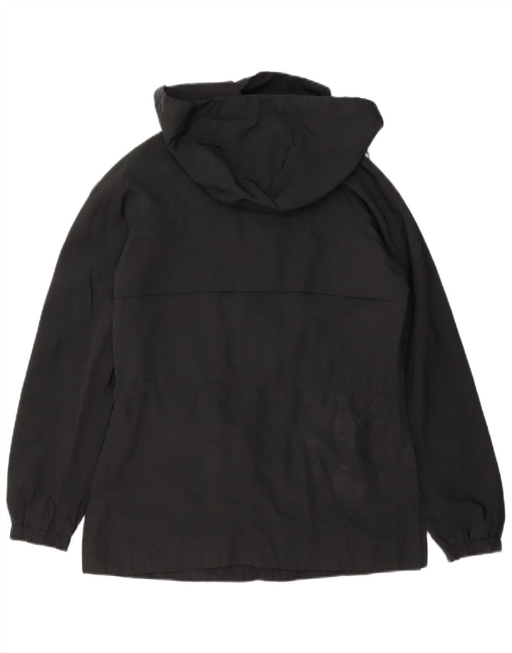 Giacca a vento oversize con cappuccio da donna Zara UK 6 XS poliestere nero