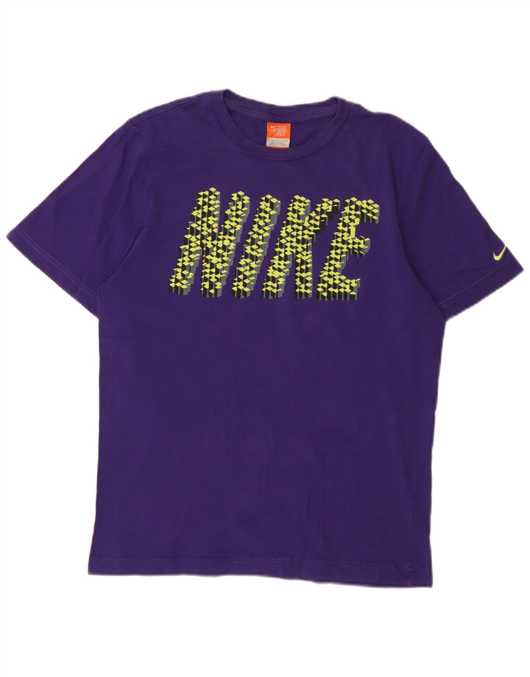 T-shirt grafica Nike Regular da uomo, piccola, in cotone viola