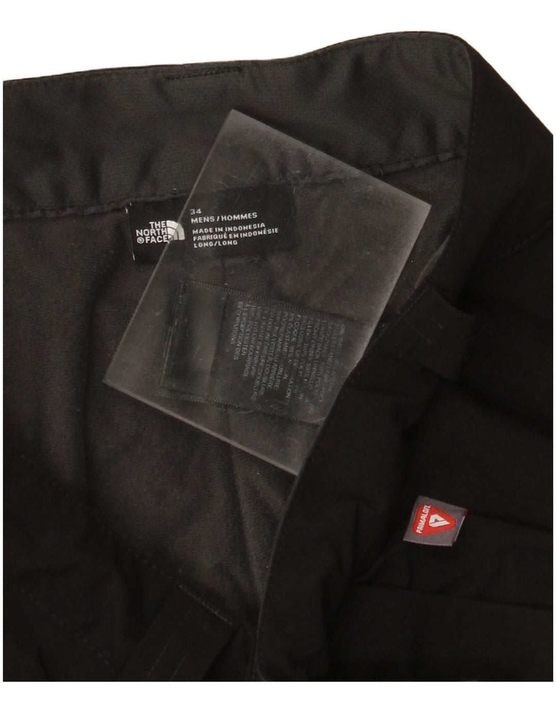Pantaloni cargo dritti da uomo THE NORTH FACE W34 L32 poliestere nero