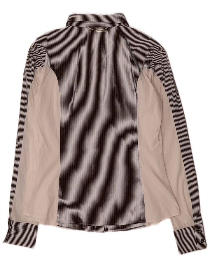 Camicia Donna Richmond IT 46 Cotone Gessato Grande Nero