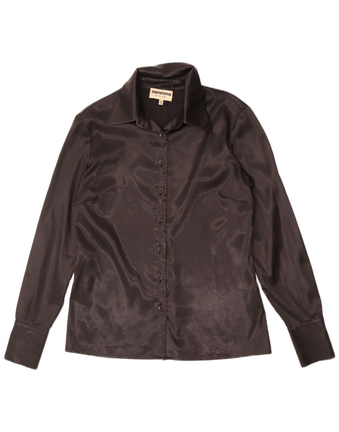 MIMMINA Camicia Camicetta Donna IT 42 Medio Nero Poliestere