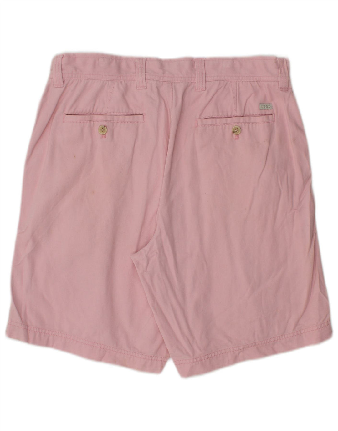 Pantaloncini chino da uomo IZOD W34 grandi in cotone rosa