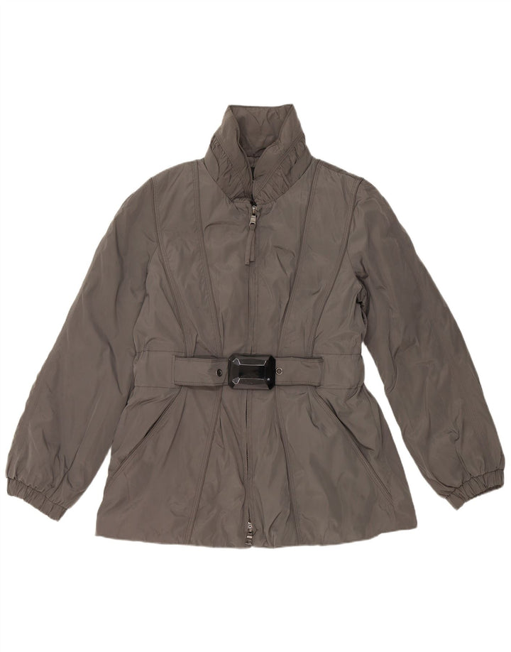 Giacca imbottita da donna ZARA UK 18 XL Grigia