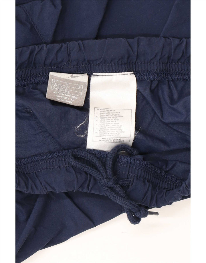 Pantaloncini da bagno Nike da ragazzo 12-13 anni Large in nylon blu navy
