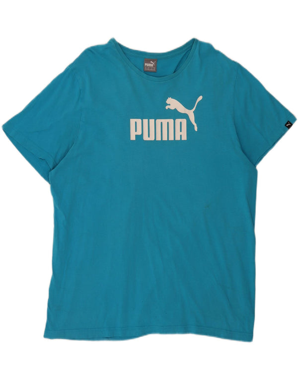 Maglietta grafica da uomo Puma Top 2XL Blu
