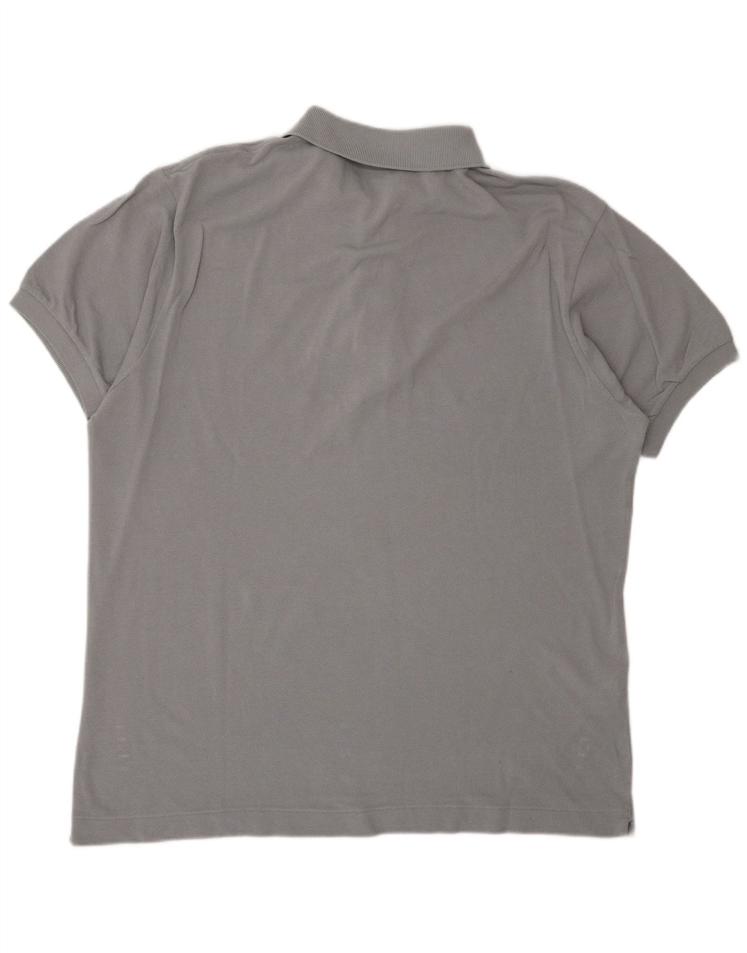 Polo da uomo LACOSTE taglia 6 XL in cotone grigio
