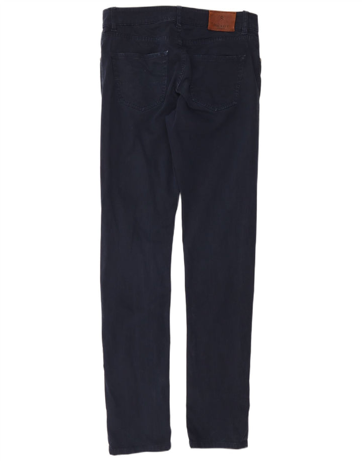 Pantaloni casual slim da uomo Hackett W34 L36 Blu Navy