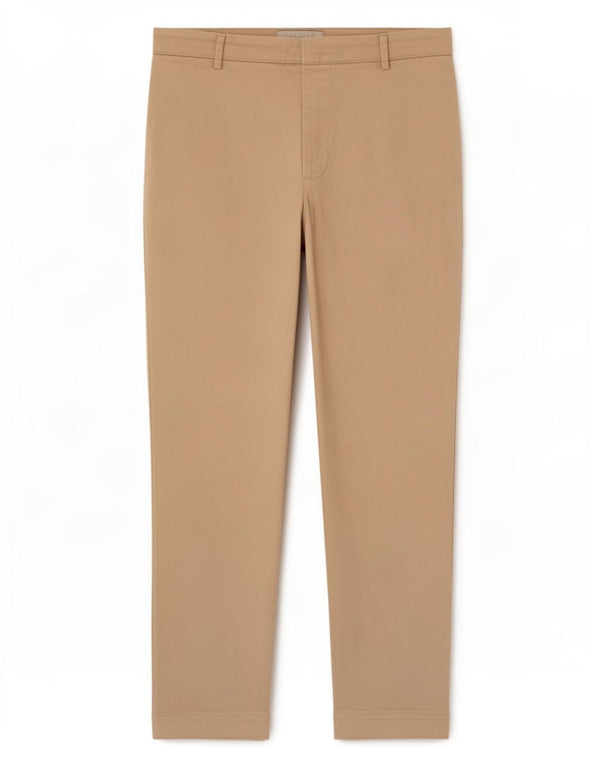 Pantaloni casual dritti da donna Hobbs UK 10 piccoli W30 L25 cotone beige