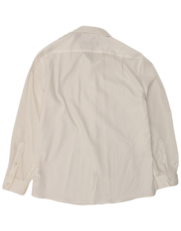 Camicia slim fit da uomo Tommy Hilfiger taglia 16 grande bianca