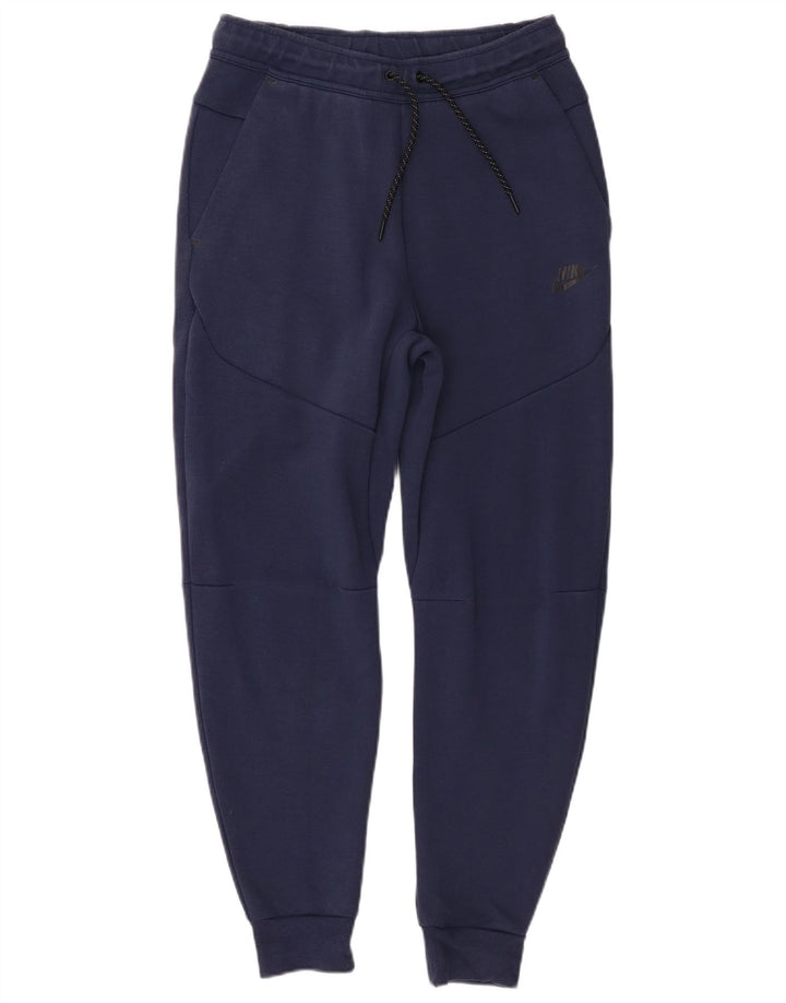 Pantaloni da tuta da uomo Nike Joggers piccoli in cotone blu navy