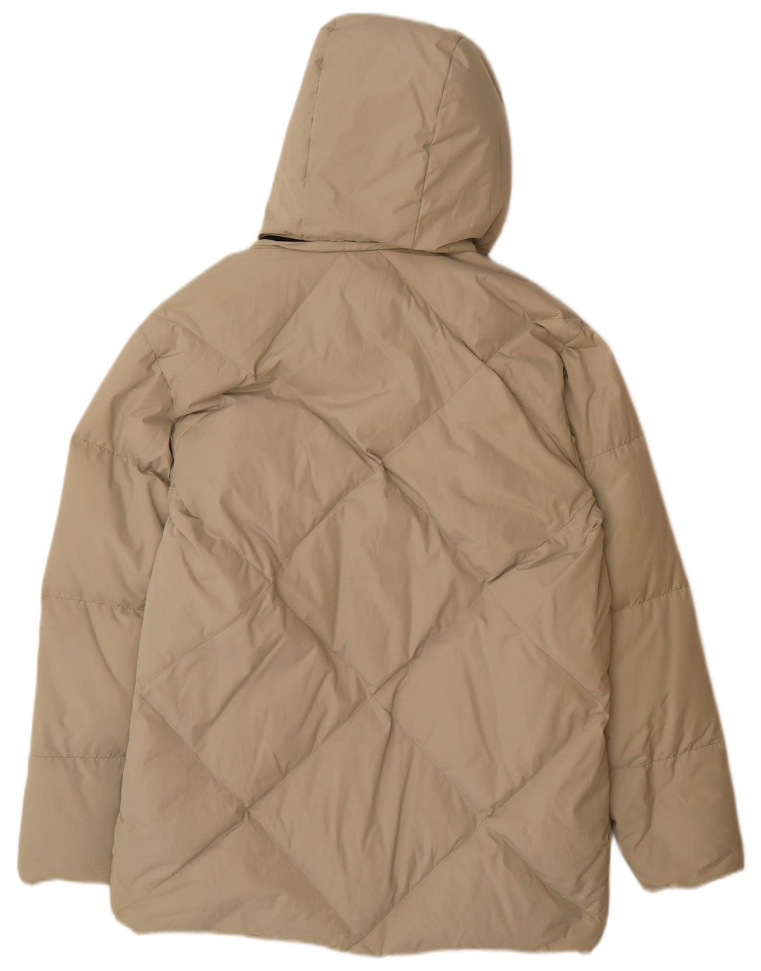 DIADORA Cappotto imbottito con cappuccio da uomo UK 38 Poliestere beige medio