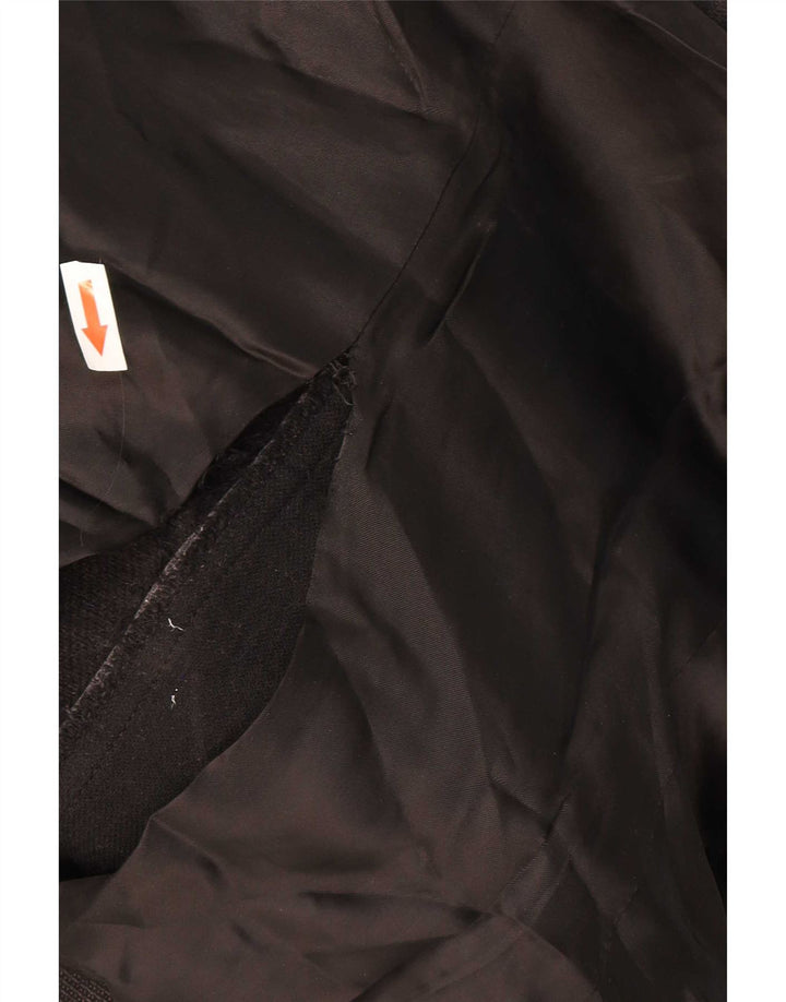 Cappotto da uomo Zara UK 38 cotone nero medio