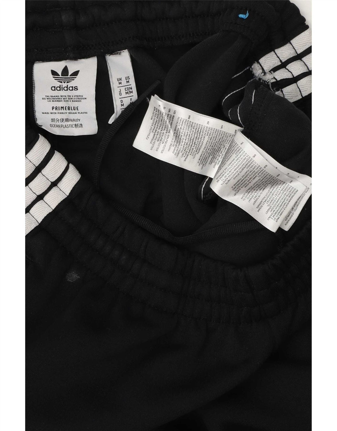 Pantaloni da tuta da uomo Adidas Joggers medio poliestere nero