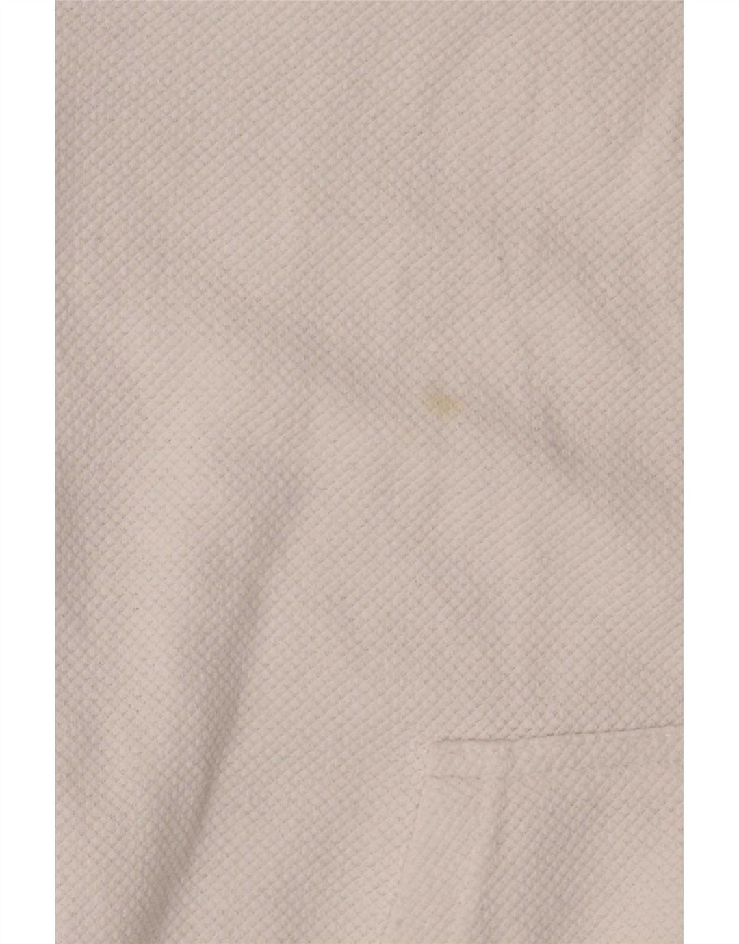 Maglione con cappuccio e zip Zara da uomo piccolo in cotone bianco