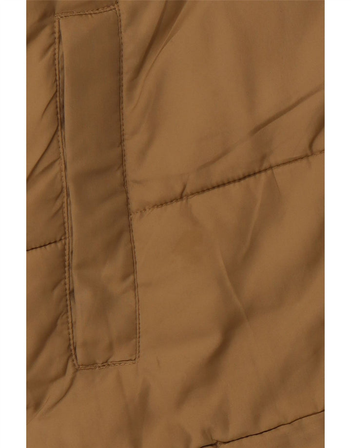 Giacca imbottita con cappuccio da uomo Jack & Jones UK 42 XL Poliestere beige