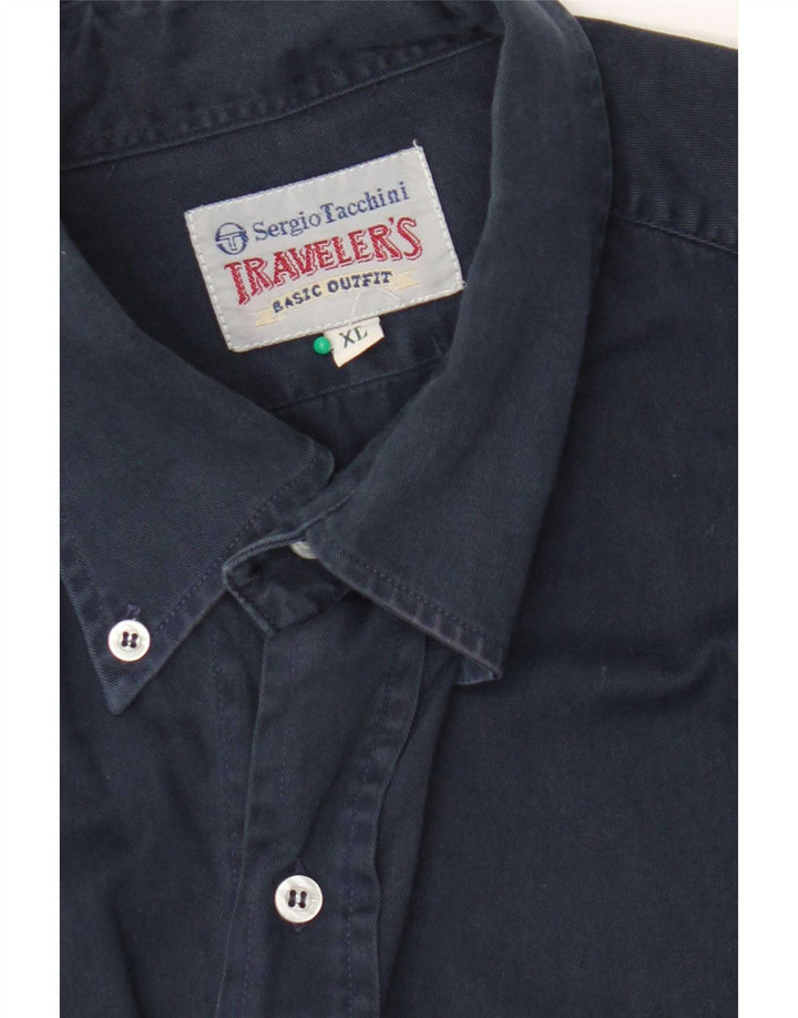 Camicia Sergio Tacchini Uomo XL Blu Navy