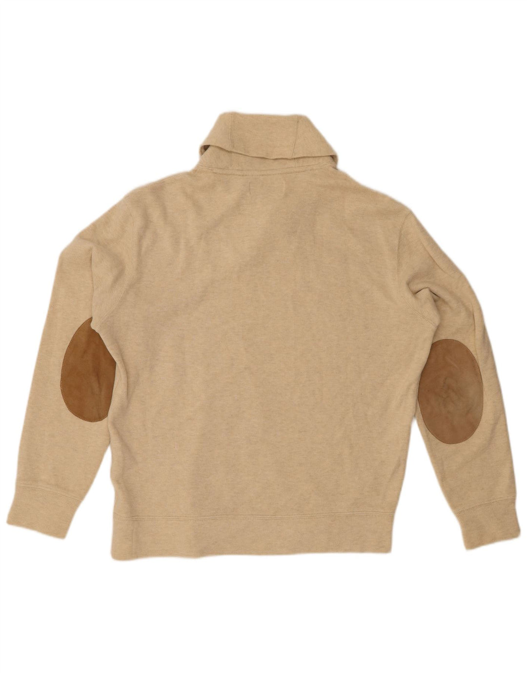 POLO RALPH LAUREN Maglione da uomo con collo a scialle beige medio screziato