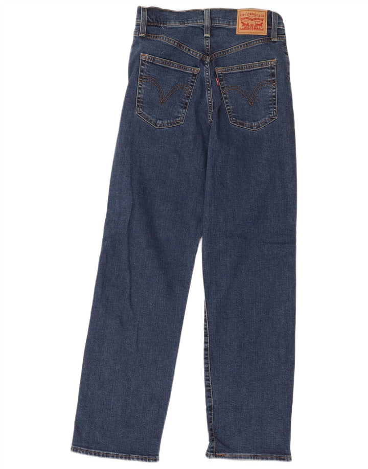 Jeans dritti Ribcage da donna Levi's W27 L29 cotone blu