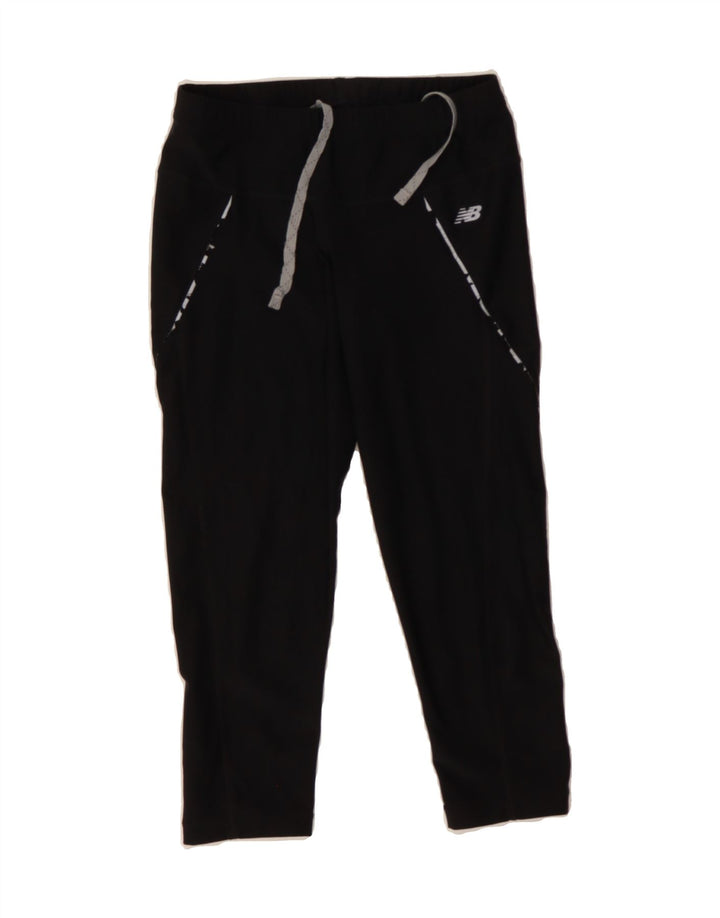 NEW BALANCE Womens Leggings UK 6 XS Black Vintage New Balance and Second-Hand New Balance from Messina Hembry 