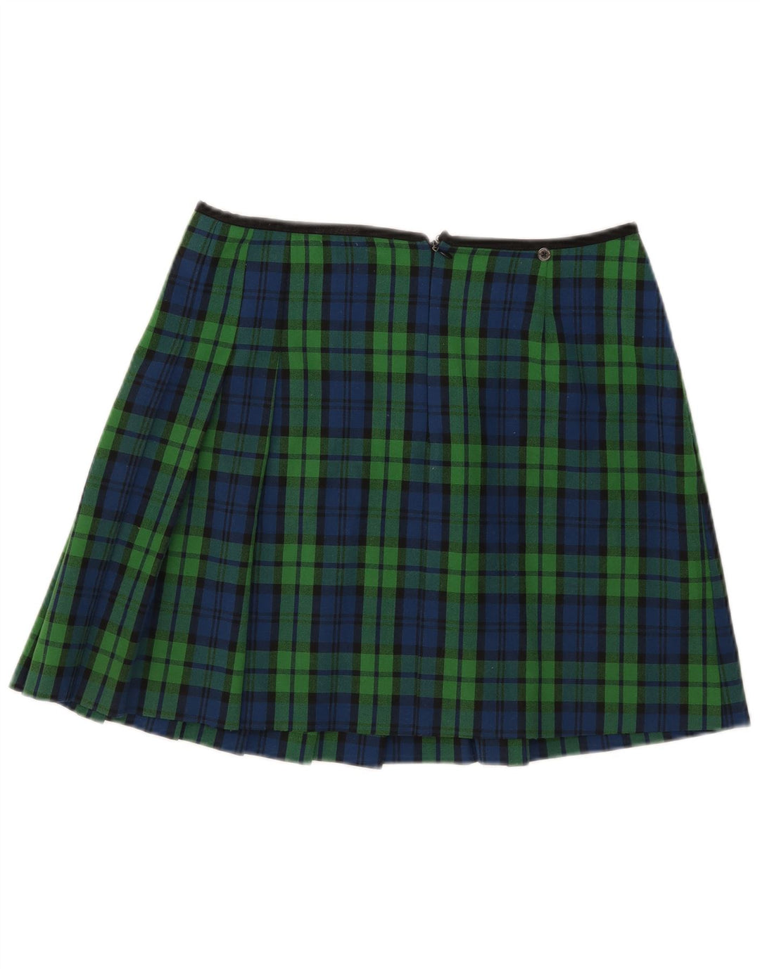 Minigonna da donna Penny Black W31 a quadri verde medio