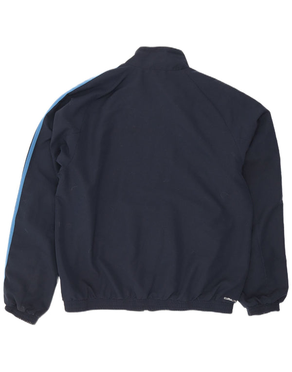 Giacca sportiva da uomo Adidas Clima 365 di grandi dimensioni in poliestere blu navy