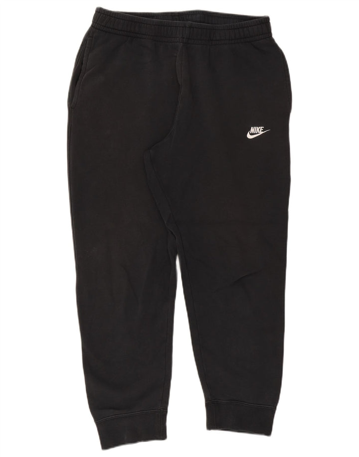 Pantaloni da tuta da uomo Nike Joggers grandi in cotone nero