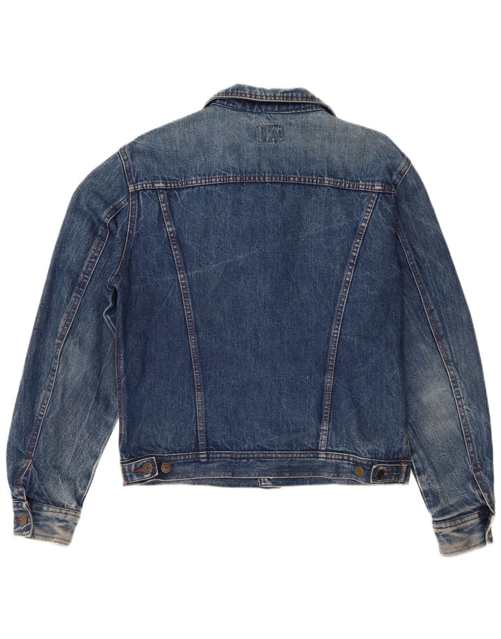 Giacca in denim da donna Carrera UK 16 grande cotone blu