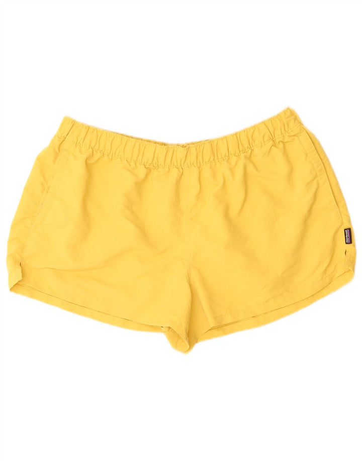Pantaloncini sportivi da donna PATAGONIA UK 14 Large Giallo Nylon