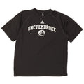 Adidas Uomo UNC Pembroke T-shirt grafica Top Large Nero Poliestere