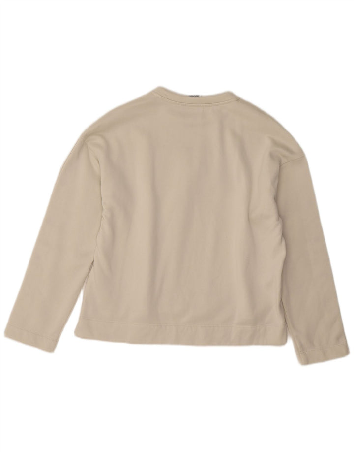 Felpa oversize con grafica da donna Champion UK 10 Small White