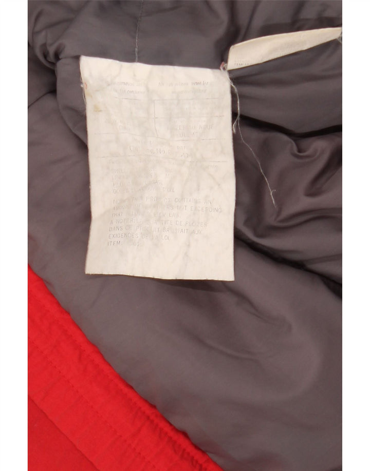 Giacca imbottita da uomo Eddie Bauer UK 42 XL cotone rosso