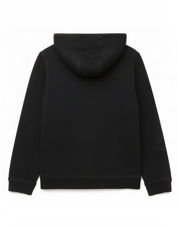 Felpa con cappuccio e zip per ragazze Nike 8-9 anni piccola in cotone nero