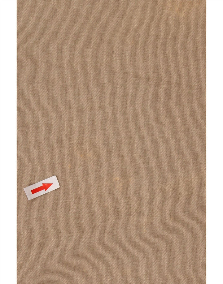 Felpa da uomo ADIDAS maglione cotone beige medio
