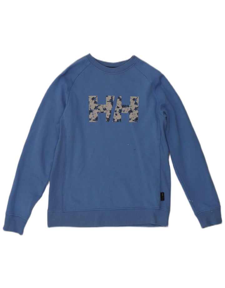 Felpa grafica da donna Helly Hansen Jumper UK 10 Small Blu