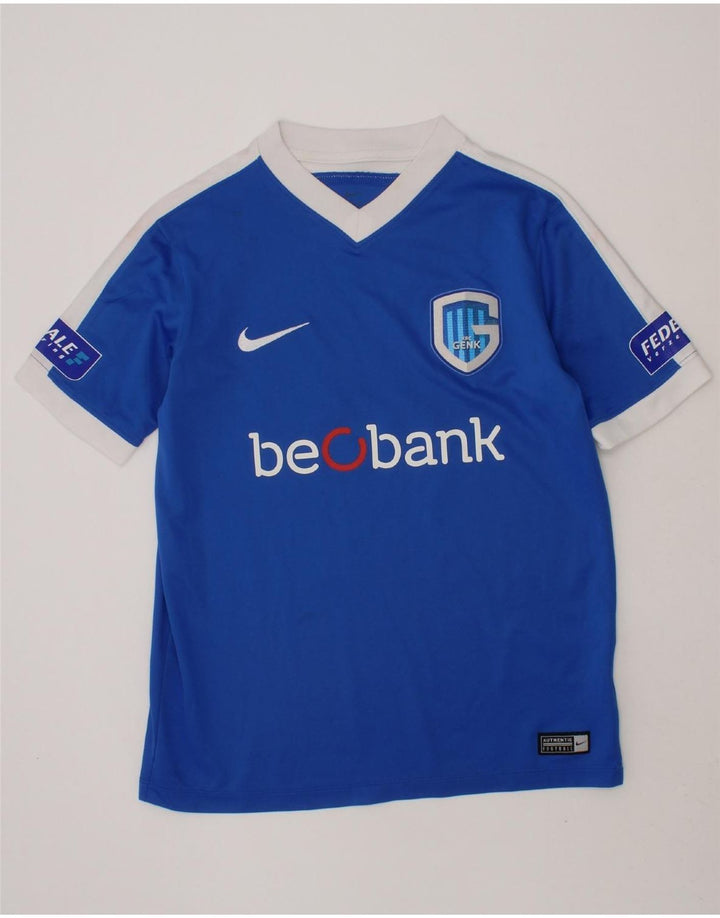 NIKE Boys Graphic T-Shirt Top 10-11 Years Medium  Blue Polyester Vintage Nike and Second-Hand Nike from Messina Hembry 