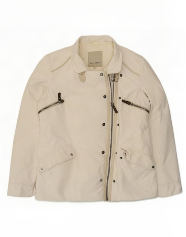 Giacca pratica da donna Henry Cottons IT 46 Large Poliestere bianco