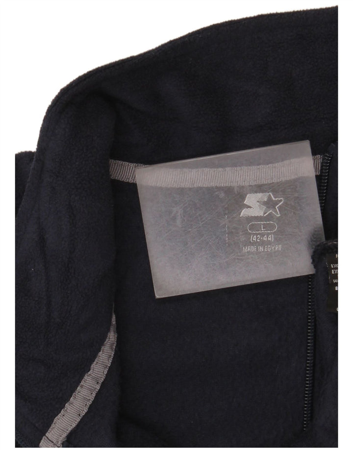 Giacca in pile da uomo G-Star UK 40 grande poliestere blu navy