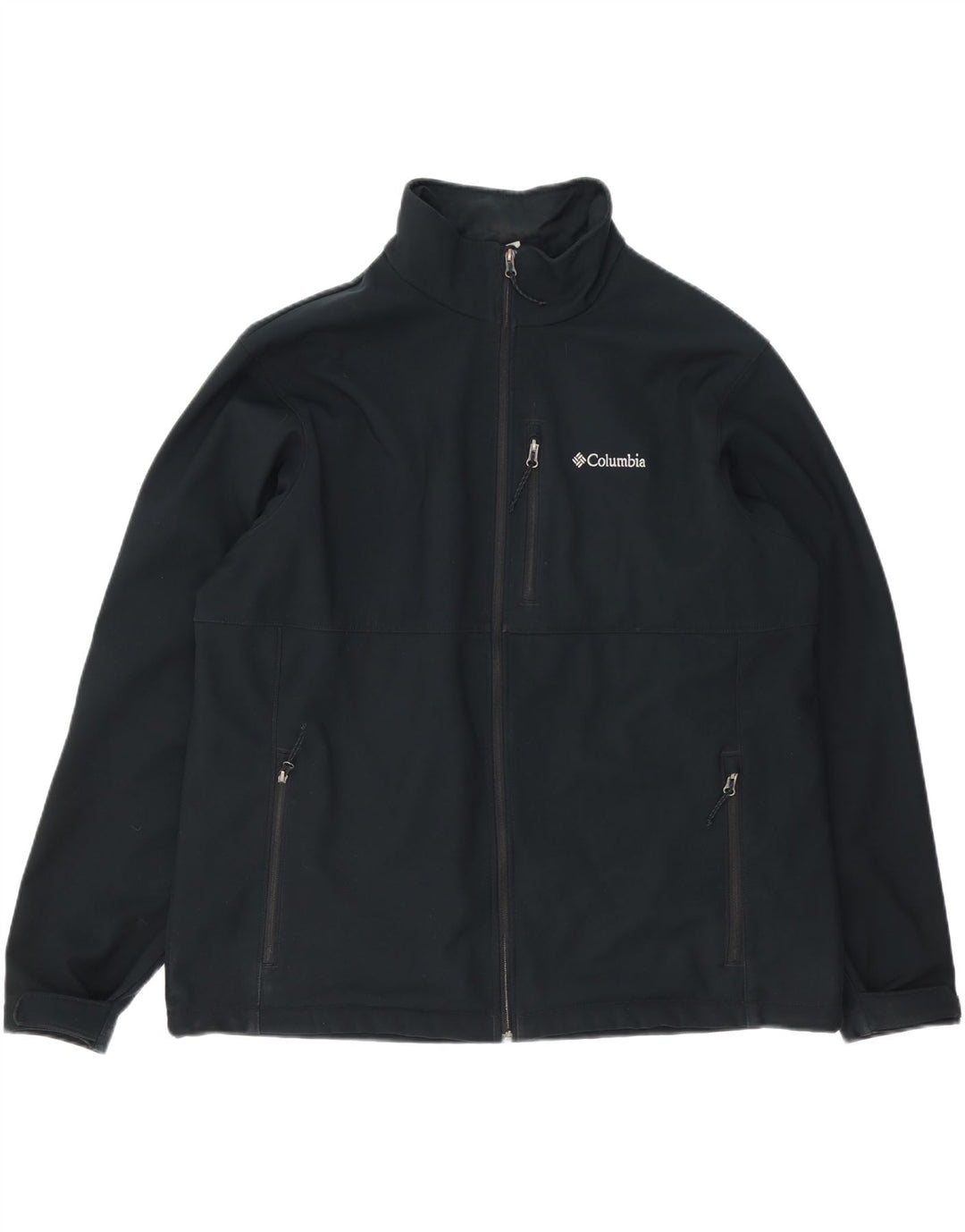 Giacca a vento da uomo COLUMBIA UK 44 2XL Poliestere blu navy